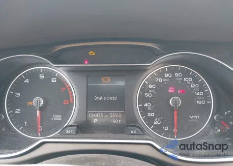 2013 Audi A4 2.0T Premium из США, поврежденный, VIN WAUBFAFL5DN032575